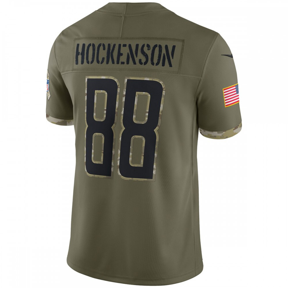 T.J. Hockenson Detroit Lions Nike 2022 Salute To Service Limited Jersey - Olive-Profan Arena